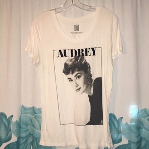 Audrey Hepburn White Shirt